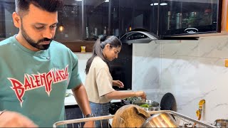 JAY AND SHIVANI | COOKING VLOG PART-2 | રસોડામાં ખટ પટ 😅