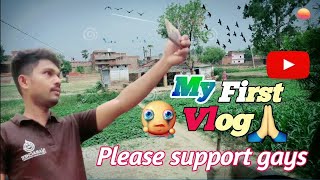 My first vlog 2022 today-My first vlog viral trick #vlog