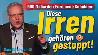 💲 900 Milliarden Euro neue Schulden: Diese Irren gehören gestoppt!