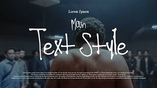 Music Video Title Designs and Fonts