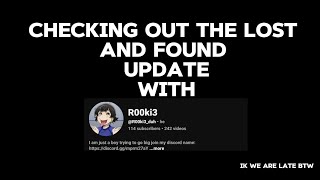 Checking out the lost in founds update with @R00ki3_duh *it gets scary* #gorillatag #vr #R00ki2_duh.