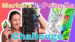 Pencils VS Markers // Which one is better?