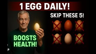Doctors Say: 1 Egg Daily Boosts Senior Health – Skip These 5! | Health Boost Daily