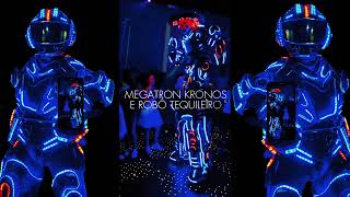 Robô de led Megatron