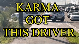 FEMALE DRIVER RAN RED LIGHT 
