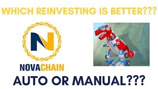 NOVACHAIN LET'S DISCUSS REINVESTING!!! REX GOT A MAKEOVER!!!