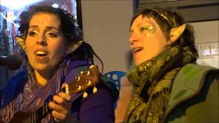 Bubbles & friends at the Frost Fayre
