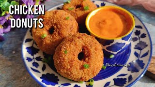 Chicken Donuts Recipe | Iftar Ramadan Special Recipes |  Crispy Chicken Donuts 