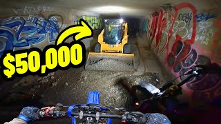 Finding a STOLEN Skid Steer Deep Under Los Angeles!!
