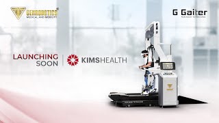 G Gaiter - Launching soon at @kimshealthtrivandrum #robotics #ai #rehabilitation