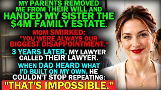 My Parents Gave My Sister A $4 Million Estate And Left Me NOTHING — 3 Years Later My Dad...