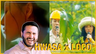 Her VOICE is so RICH! | HWASA x LOCO 'Somebody!' and 'I Like You' Cover Reaction!