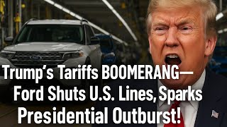 Trump's Tariffs Backfire—Ford Halts U.S. Production, Triggers Presidential Rant!