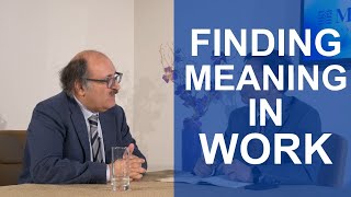 Finding Meaning In Work | Dr. Steven Stein