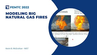 Modeling Big Natural Gas Fires