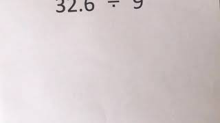 Dividing Decimals