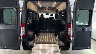 2025 RAM ProMaster Wheelchair Van Tour | Largest Layout | Quick-Release Seating System