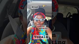 Nile as a backing vocalist for @beckymuthoni_ #livemusic #reggae