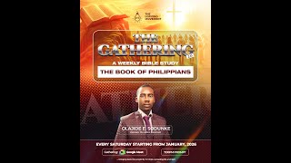 "THE WORK OF GOD IN YOU" - PHILIPPIANS 1: 1-14 || OLAJIDE EMMANUEL SODUNKE || THE LORIORO MOVEMENT