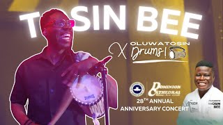 TOSIN BEE PRAISE OVERFLOW! Live at RCCG Dominion Cathedral, Orange, NJ | 04.04.25 #OluwatosinDrums
