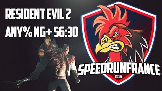 New PB Any% NG+ Speedrun - RE2 56:30