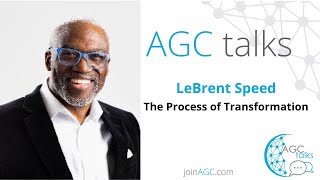 LeBrent Speed shares The Process of Transformation a talk with AGC Minneapolis October 2023.