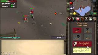 Runescape 2007 Grind to 75 attack || Staff of the Dead ||
