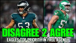 Why signing Zack Baun is the Eagles BIGGEST PRIORITY this offseason 🦅🔥 Disagree 2 Agree #6