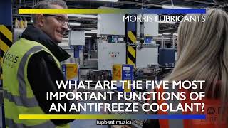 What Are The 5 Most Important Functions of An Antifreeze Coolant?