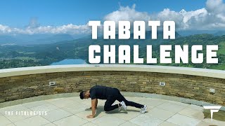 4 Minute TABATA Challenge | CAN YOU DO IT?
