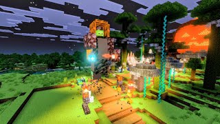 🧙‍♀️ I made a Flying Witch in Minecraft! (Halloween Build Showcase)