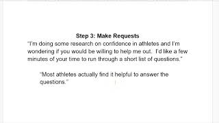 Step 3 Make Requests and Ask for Help