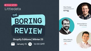 The Boring Review - Live with Littledata