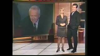 Anthony Hopkins at the Chinese Theatre on Entertainment Tonight (2001)