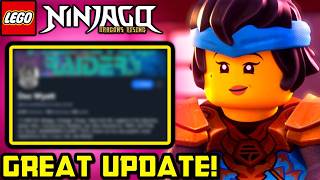 Great News for a Bad Situation! 👍 Ninjago Dragons Rising News and Updates!
