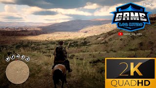 ONLY horseriding on DESERT of NEW AUSTIN during SUNNY, RAINING and SANDSTORM weather | RDR2 | 1080p