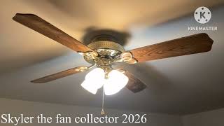 Ceiling fans in my house @Emanfan96 style