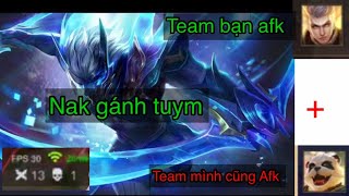 TOP1.nak Quẩy nát Rank Kc l {{{ 1 vs5 }}} gặp 2 afk 1 mình nak chấp hết