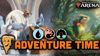 Adventure Time - Become the mayor of value town & destroy opponents - MTG Arena Standard Gameplay