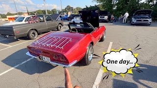 I spawned at a car show😅