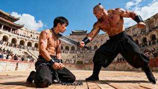即將受刑的男子竟是江湖豪傑，一招制伏數百強敵！⚔️#功夫 #KungFu #格斗 #武打片 #擂台 #動作 #抗日電影 #電影推薦 #MMA