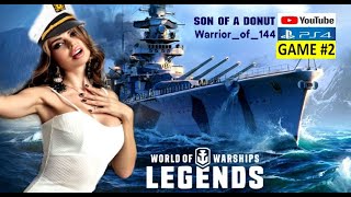 Live Game – World of Warships Legends with Music and DJ JJT (Game #2)
