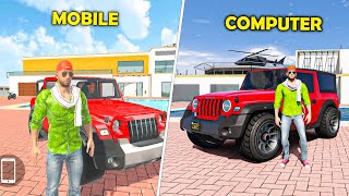MOBILE vs COMPUTER in Indian Auto Theft Simulator