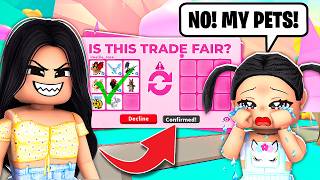 Giving Away ALL of My Spoiled Daughter’s Pets in Adopt Me!
