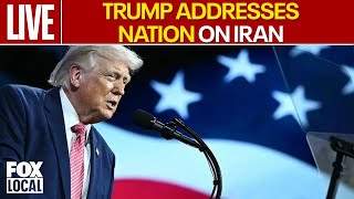 🔴LIVE: President Trump addresses nation on Iran
