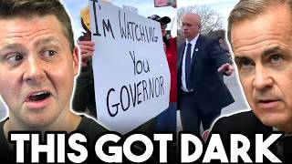 “Rest in Peace” Protesters Send Carney OMINOUS Warning at Michael Ma Golf Fundraiser