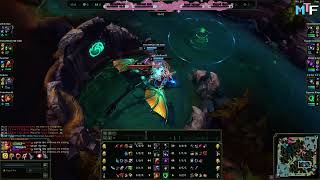 Trist+Leona Vs Jhin+thresh bot lane