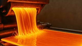 HOW GLASS IS MADE WITH SAND IN A FACTORY