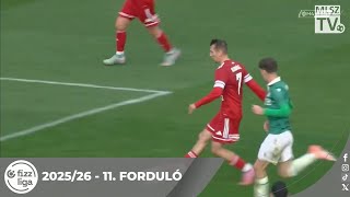 Molnár Gábor gólja a Kisvárda Master Good – ETO FC mérkőzésen