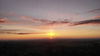 Dringhouses and Hob moor sunset Dec 2020